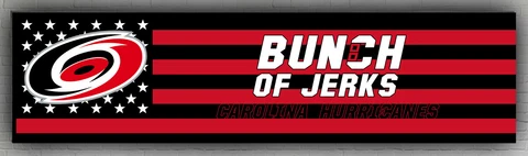 Carolina Hurricanes strip&stars team Souvenirs Banners 60x240cm 2x8ft Best Flag Cover