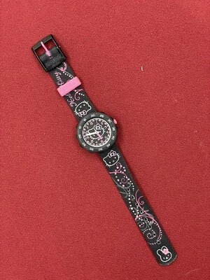 Montre Flik Flak Hello Kitty Vintage Fonctionne  - Photo 1/4