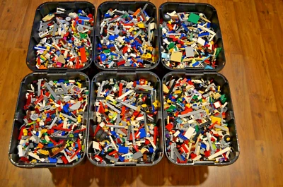 Lego By The Pound : Bulk Lego 1 Pound, Buy 4 Get 1 Free, Buy 8 Get 2 Free  CLEAN - Image 1 of 3