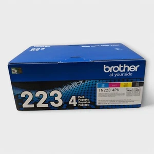 Brother TN223 4PK Cartuccia Toner a Rendimento Standard Ricambio Confezione da 4 (Non Testata) - Foto 1 di 7