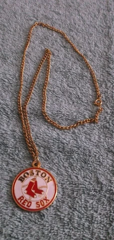 2007 Pro Specialty /MLBP Boston Red Sox Pendant Necklace ~ 21" Cover