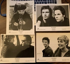 FOUR 10" X 8" RANK FILM BACKBEAT FILM PROMO PHOTOS THE BEATLES STUART SUTCLIFFE - Picture 1 of 1