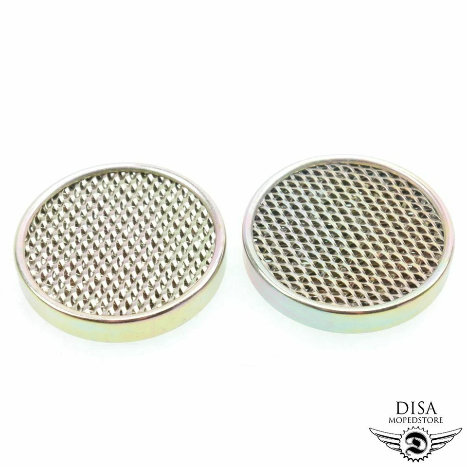 2 x Luftfilter 60mm für 17mm Bing Vergaser für Kreidler Puch Sachs Hercules - Bild 1 von 1