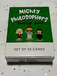 The School of Mindfulness- Mighty Philosophers Question Game for Children, Ta... - Picture 1 of 9
