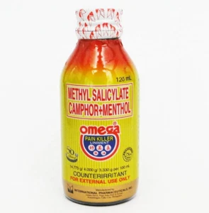 OMEGA PAIN KILLER Liniment Counterirritant, 120ml ๐ - Picture 1 of 3
