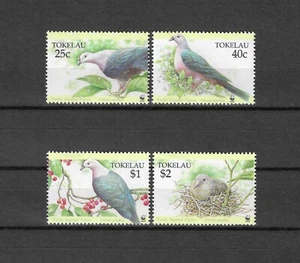TOKELAU 1995 WWF SG 220/223 MNH - Bild 1 von 1