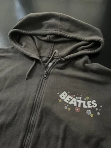 Official The Beatles "Come Together" Full-Zip Hoodie, Gray, Size: Medium - Picture 1 of 7
