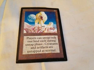 Vintage Magic The Gathering MTG CE Edición de coleccionista WINTER ORB Card Low Grade - Imagen 1 de 2