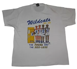 Vintage 1988-89 Kentucky Wildcats Young and the Rex-Less Chapman T-Shirt Large - Picture 1 of 9