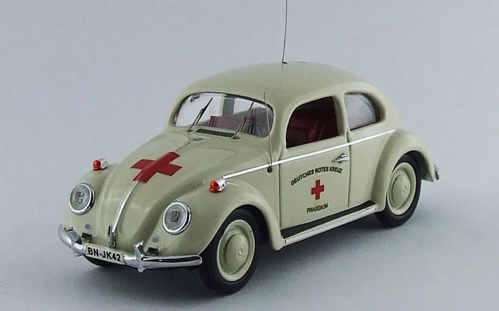 Rio RIO4457 - Volkswagen Coccinelle VW croix rouge Allemagne - 1955   1/43 - Photo 1/1