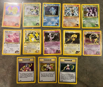 Pokemon 1st Edition 15 Holos Gym Challenge Cards NM/M - Image 1 of 2