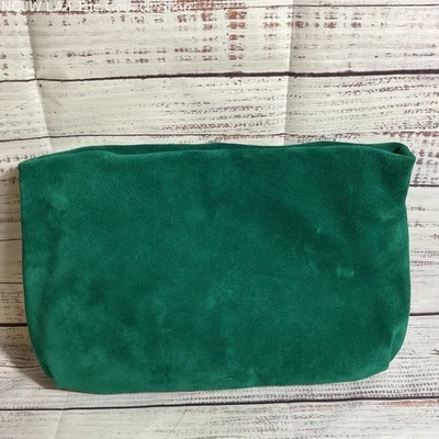 THE ROW Bourse Women's Teal Suede Shoulder Bag (MISSING STRAP) - Image 1 of 4