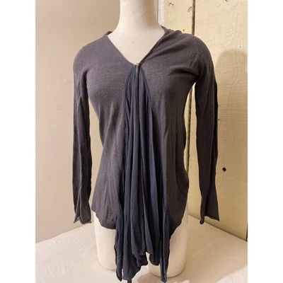 Suéter cárdigan tejido algodón lino talla XS Anthropologie Guinevere para mujer Foto 1 de 4