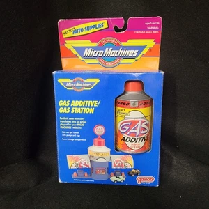 Vintage Galoob Micro Machines Gas Additive Gas Station Sealed In Box Inv-0677 - Picture 1 of 12