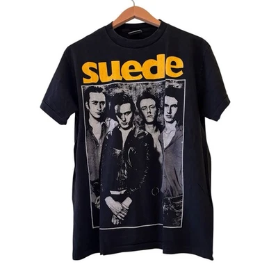 Camiseta vintage de gamuza Reino Unido 90 Britpop Dog Man Star Tour L puntada única reimpresión Foto 1 de 4