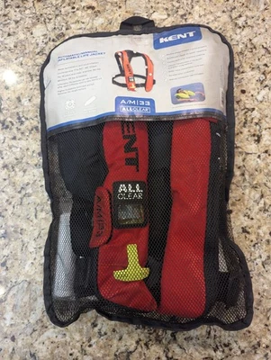 Оранжевый автоматический/ручной надувной спасательный жилет Kent A/M-33 | 132802-200-004-19 - Изображение 1 из 4