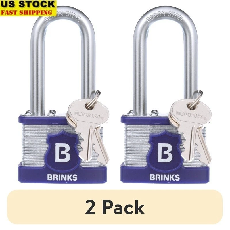 Brinks Maxiumum Security 44mm Laminated Steel Promax Padlock