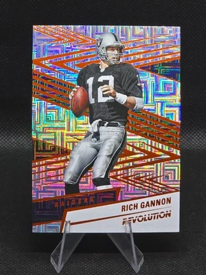 Rich Gannon 2025 Panini Revolution Levels /299 #198 Oakland Raiders QB Card - Image 1 of 4
