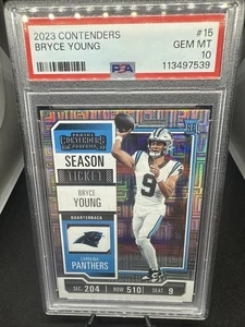 2023 Panini Contenders - Season Ticket Bryce Young #15 (RC) - Bild 1 von 2