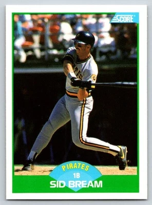 1989 Score - Sid Bream #48 - Image 1 of 2