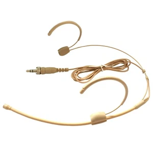Microdot 4015 Headset Kopf getragen Mikrofon für Sennheiser Wireless 3,5 mm Bildschirm... - Bild 1 von 3