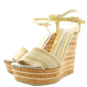 GUCCI Sandals Women's Size 36.5 Yellow - Picture 1 of 9