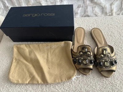 Slides baixos Sergio Rossi 36,5 - Imagem 1 de 4
