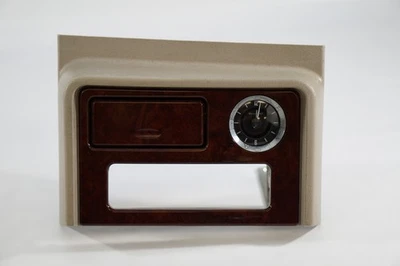 ✅2003-2006 Cadillac Escalade consola central moldura superior moldura reloj bisel OEM Foto 1 de 4