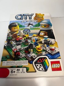 LEGO Games: City Alarm (3865) comes with all minifigures on Missing large Die