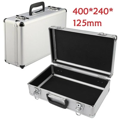 Large Hard Aluminium Flight Case Foam Lockable Tool Camera Gun Storage - Image 1 of 4