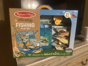Melissa & Doug Let's Go Explore Fishing Play Set (NEW) - Picture 1 of 3