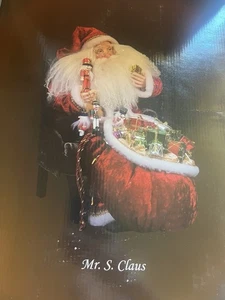 Muñeca Jacqueline Kent “Mr S. Claus” Muchas Caras de Navidad KURT ADLER - Imagen 1 de 6