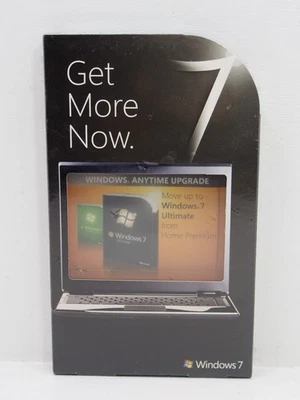 Microsoft Windows 7 Ultimate Anytime Upgrade from Home Premium  = SEALED BOX= - Image 1 of 3