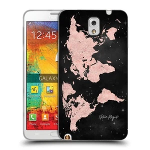 OFFICIAL NATURE MAGICK WORLD MAP ROSE GOLD GLITTER GEL CASE FOR SAMSUNG PHONES 2 - Picture 1 of 10