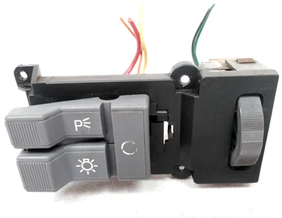 1988-1994 GMC Sierra Yukon interruptor de farol painel acabamento moldura Tahoe 1992 88 94 U42 - Imagem 1 de 4