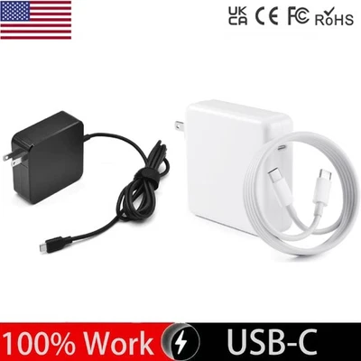 100W 65W USB-C Type-C for Acer Chromebook Lenovo/HP/Asus Power Laptop Charger IC - Image 1 of 4