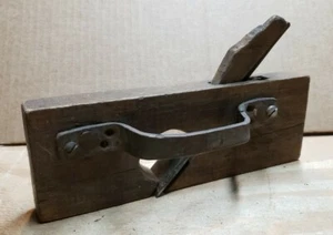 Vintage Wood Block 1 1/8" Straight Bladed Molding Hand Planer. - Picture 1 of 12