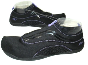 Zapatos para mujer JBU by Jambu aleta listos para el agua negros/lavanda talla 9M nuevos sin caja B22 - Imagen 1 de 9