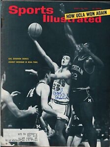 Gail Goodrich Autographed March 29, 1965 UCLA NCAA HOF Sports Illustrated Issue