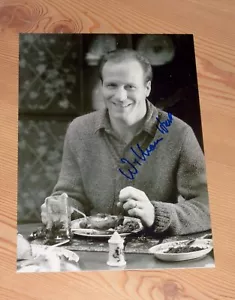 ¡Raro! Autógrafo original de William Hurt ¡FOTO GRANDE! - Imagen 1 de 1