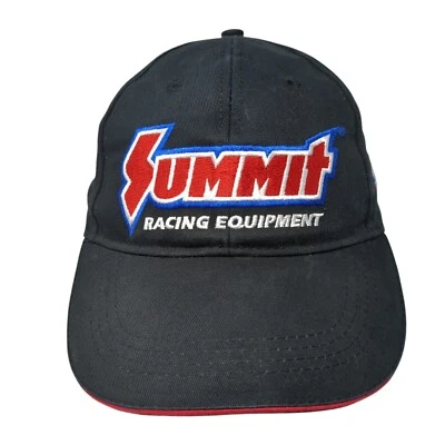 Кепка с ремешком Summit Racing Equipment черная один размер вышитая 6 панелей - Изображение 1 из 4