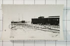 North - West of Mexico Railroad Caboose: Juarez 1949: Vintage Train Photo
