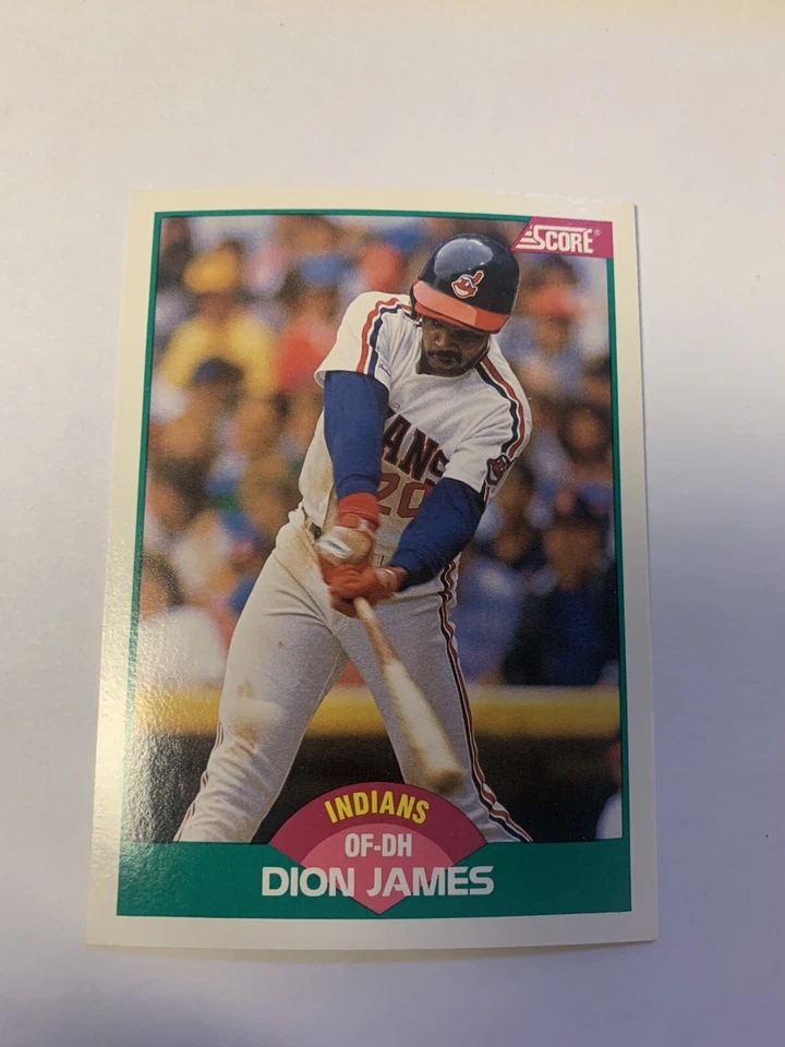 1989 Score Traded Dion James Cleveland Indians  - Image 1 of 1