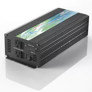 BRAND NEW PURE SINE WAVE POWER INVERTER 1500/3000 WATT 12V DC TO 120V AC! - Picture 1 of 3