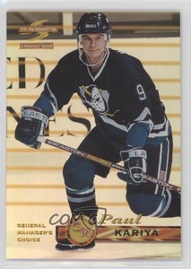 1995-96 Pinnacle Summit General Manager's Choice Paul Kariya #19 HOF