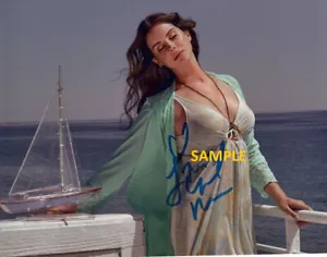 LANA DEL REY #1 NACHDRUCK FOTO 8X10 SIGNIERT HANDSIGNIERT WEIHNACHTEN MANN HÖHLE GESCHENK - Bild 1 von 1