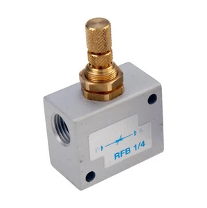 Olab Throttle Flow Control Valves with Female/Female BSP Threads 1/8" - 1/2" - Picture 1 of 1