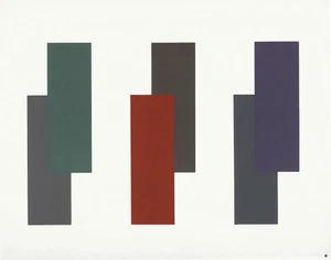Josef Albers - "The Interaction of Color" Plate V-4 Left - Picture 1 of 6