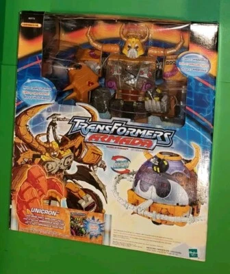 Hasbro Unicron + Dead End Mini Con Transformers Armada Action Figure New Sealed - Image 1 of 4