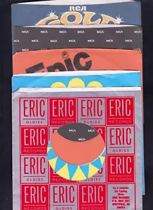 5 pcs - Various Original Co 7" 45RPM Paper Sleeves - Lot - Used - Picture 1 of 6